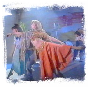 Lorella in "Jesus Chris Superstar" a Buona domenica 1991/92